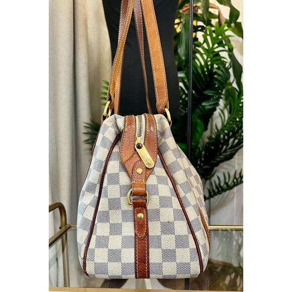 LOUIS VUITTON DAMIER AZUR STRESA PM TOTE WITH DUST BAG WITH COA - Picture 6 of 16